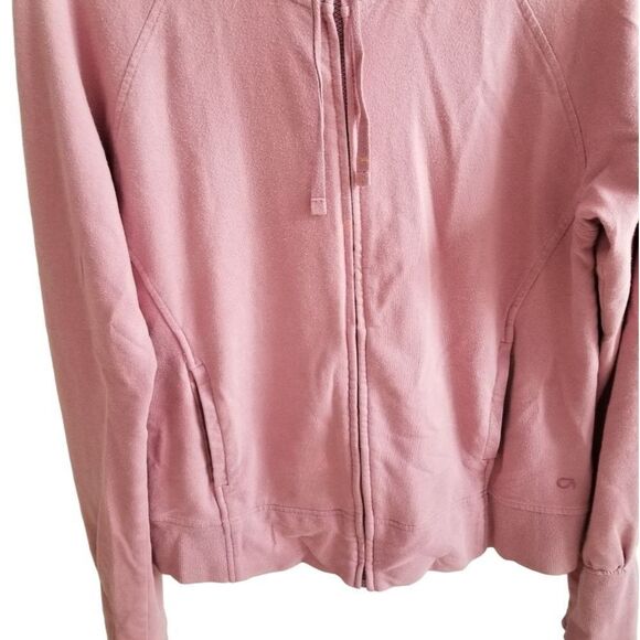 GapBody Fit Mauve Hoodie Size Medium 5 0312 - Picture 5 of 8
